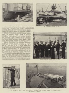 HMS Victorian uppoaminen, kohtauksia HMS Camperdownissa