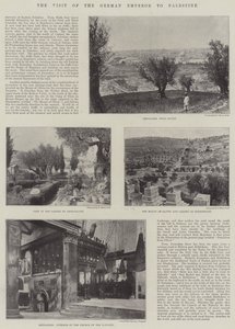 Saksan keisarin vierailu Palestiinassa
