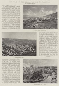 Saksan keisarin vierailu Palestiinassa