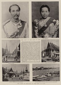 Siamin kuninkaan vierailu Englannissa