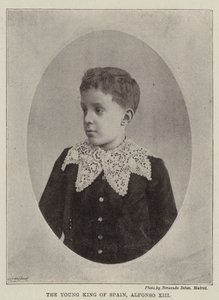 Espanjan nuori kuningas Alfonso XIII tekijältä English Photographer
