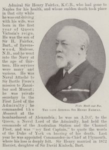 Edesmennyt amiraali Sir Henry Fairfax tekijältä English Photographer