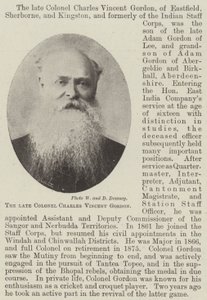 Edesmennyt eversti Charles Vincent Gordon tekijältä English Photographer