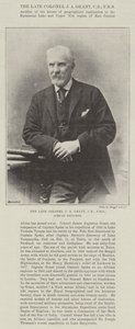 Edesmennyt eversti J A Grant, CB, FRS, Afrikan tutkimusmatkailija tekijältä English Photographer