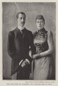 Edesmennyt Clarencen herttua ja Teckin prinsessa tekijältä English Photographer