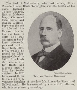 Edesmennyt Earl of Malmesbury tekijältä English Photographer