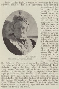Edesmennyt lady Louisa Tighe tekijältä English Photographer
