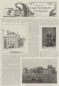 Edesmennyt Lord Randolph Churchill