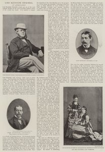 Edesmennyt Lord Randolph Churchill