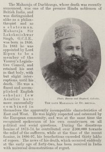 Durbhungan edesmennyt Maharaja tekijältä English Photographer