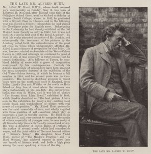 Edesmennyt herra Alfred W Hunt tekijältä English Photographer