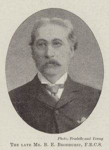 Edesmennyt herra B E Brodhurst, FRCS tekijältä English Photographer