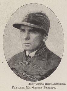 Edesmennyt herra George Barrett tekijältä English Photographer