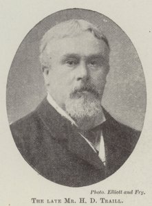 Edesmennyt herra H D Traill tekijältä English Photographer