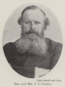 Edesmennyt herra J J Colman tekijältä English Photographer