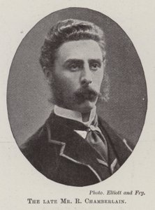 Edesmennyt herra R Chamberlain tekijältä English Photographer