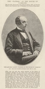 Edesmennyt herra Talbot, alahuoneen isä, Mid-Glamorganshiren kansanedustaja 1830-1890 tekijältä English Photographer