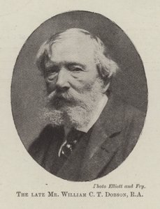 Edesmennyt herra William C T Dobson, RA tekijältä English Photographer