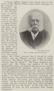 Edesmennyt herra William Wilson tekijältä English Photographer