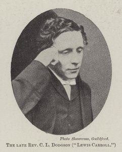 Edesmennyt pastori C L Dodgson, Lewis Carroll tekijältä English Photographer