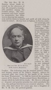 Edesmennyt pastori H R Haweis, St James, Marylebone tekijältä English Photographer