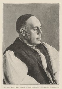 Edesmennyt oikea pastori Joseph Barber Lightfoot, DD, Durhamin piispa tekijältä English Photographer
