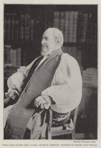 Edesmennyt oikea pastori Lord Arthur Hervey, Bath and Wellsin piispa tekijältä English Photographer