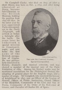 Edesmennyt Sir Campbell Clarke, erikoiskirjeenvaihtaja tekijältä English Photographer