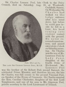 Edesmennyt Sir Charles Lennox Peel, KCB tekijältä English Photographer