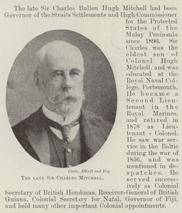 Edesmennyt Sir Charles Mitchell