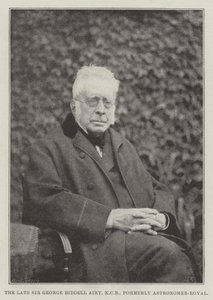 Edesmennyt Sir George Biddell Airy, KCB, entinen Astronomer-Royal tekijältä English Photographer