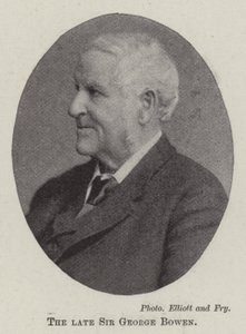 Edesmennyt Sir George Bowen tekijältä English Photographer