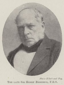Edesmennyt Sir Henry Bessemer, FRS tekijältä English Photographer