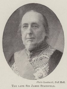 Edesmennyt Sir James Stansfeld tekijältä English Photographer