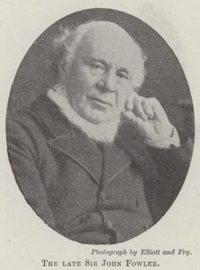 Edesmennyt Sir John Fowler tekijältä English Photographer