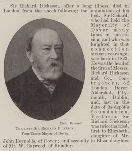 Edesmennyt Sir Richard Dickeson, Doverin nelinkertainen pormestari tekijältä English Photographer