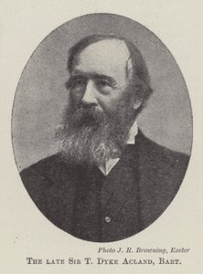 Edesmennyt Sir T Dyke Acland, Baronet tekijältä English Photographer