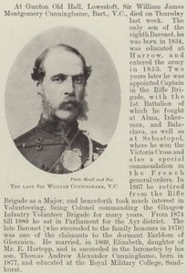 Edesmennyt Sir William Cunninghame, VC tekijältä English Photographer