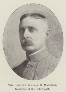 Edesmennyt Sir William E Maxwell, Gold Coastin kuvernööri tekijältä English Photographer