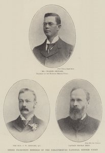 Kolme Johannesburgin kansallisen uudistusliiton merkittävää jäsentä tekijältä English Photographer