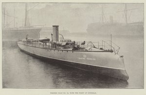 Torpedovene nro 79 laivaston kanssa Spitheadissa tekijältä English Photographer