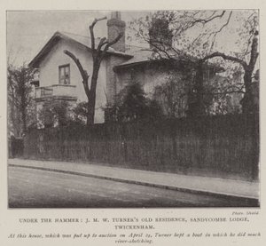 Under the Hammer, J M W Turners Old Residence, Sandycombe Lodge, Twickenham tekijältä English Photographer