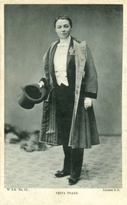 Vesta Tilley (m/w kuva) tekijältä English Photographer