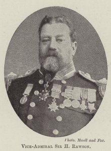 Vara-amiraali Sir H Rawson tekijältä English Photographer