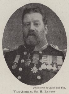Vara-amiraali Sir H Rawson tekijältä English Photographer
