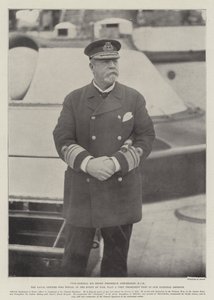 Varaamiraali Sir Henry Frederick Stephenson, KCB, merivoimien upseeri, jolla olisi sodan sattuessa erittäin merkittävä rooli maanpuolustuksessamme tekijältä English Photographer