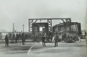 Näkymä Woolwich Ferrylle, 1889 tekijältä English Photographer