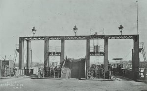 Näkymä Woolwich Ferrylle, 1896 tekijältä English Photographer