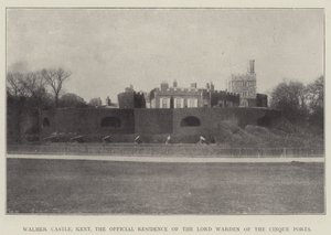 Walmer Castle, Kent, Cinque Portsin lordivartijan virallinen asuinpaikka tekijältä English Photographer