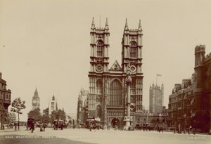 Westminster Abbeyn länsirintama tekijältä English Photographer